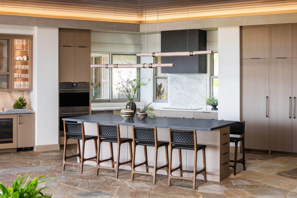 House tour of Mauna Kea estate kitchen