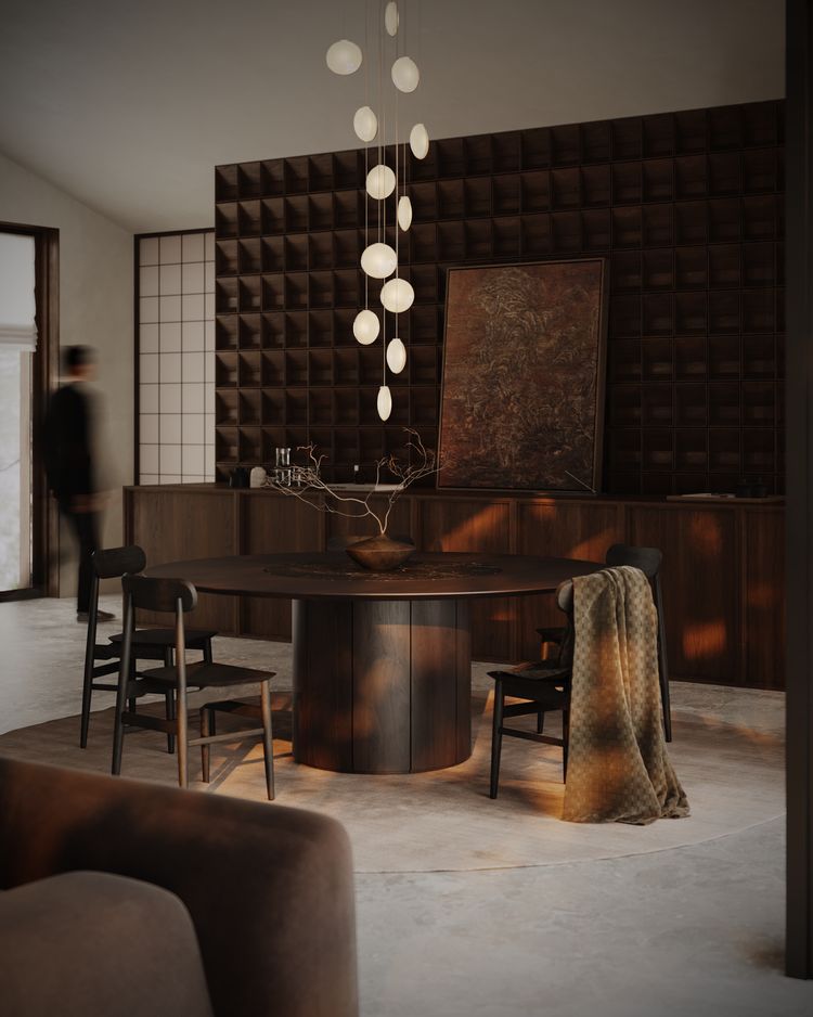 Dining table by Lock and Mortice