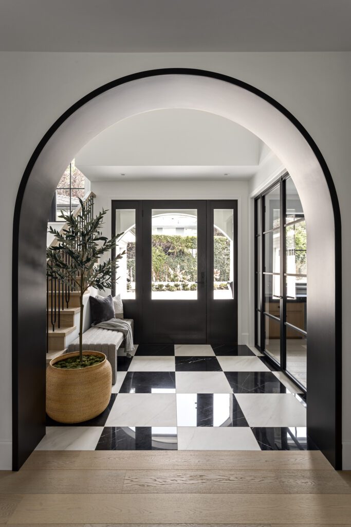 The entrance in our Edgemont family home house tour