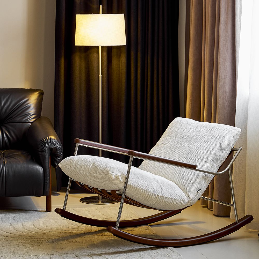 A modern rocking chair is a good example of the top wellness trends of 2026.